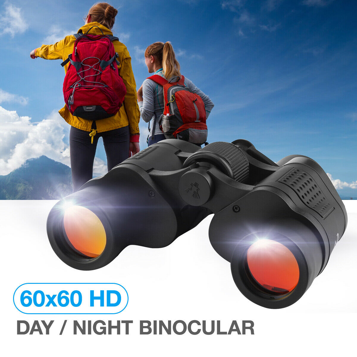 Optical Telescope Night Vision Binoculars: High Clarity Viewing Up to 3000M