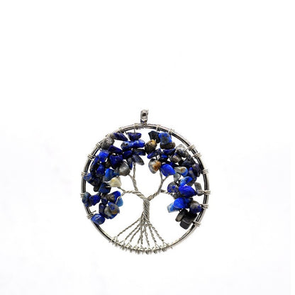 Kabala Life Tree necklace natural stone