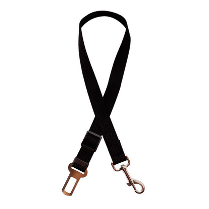 Seat Belt for Dogs and Cats - Pet Vehicle Harness with Lead Clip
