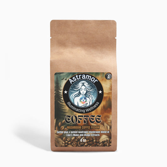 Astramor Mushroom Coffee Fusion - Lion’s Mane & Chaga 4oz