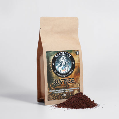 Astramor Mushroom Coffee Fusion – Löwenmähne und Chaga 4 Unzen