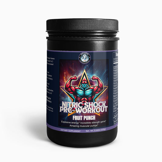 Astramor Nitric Shock Pre-Workout Powder (Fruit Punch)