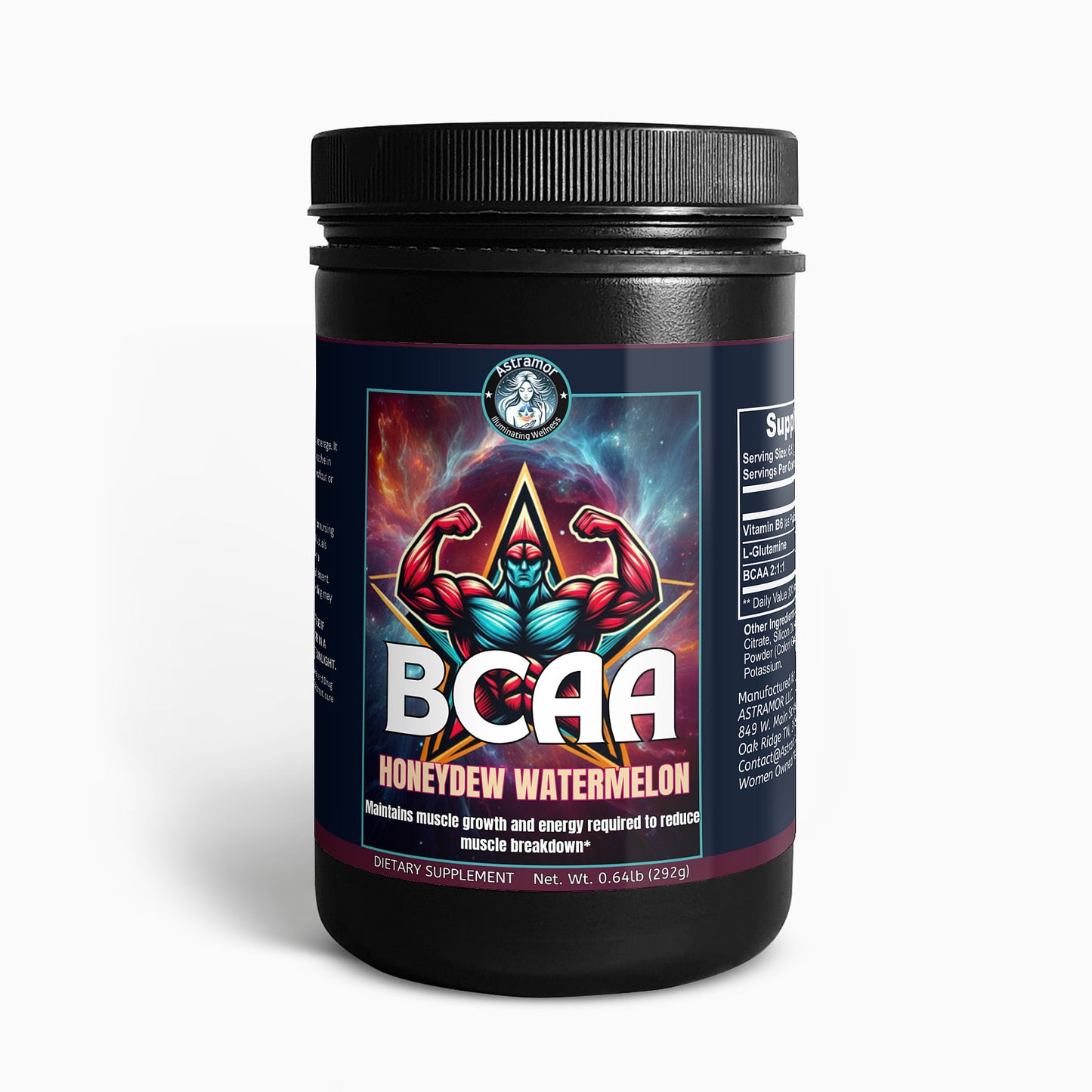 Astramor BCAA Powder Post Workout Powder (Honeydew/Watermelon)