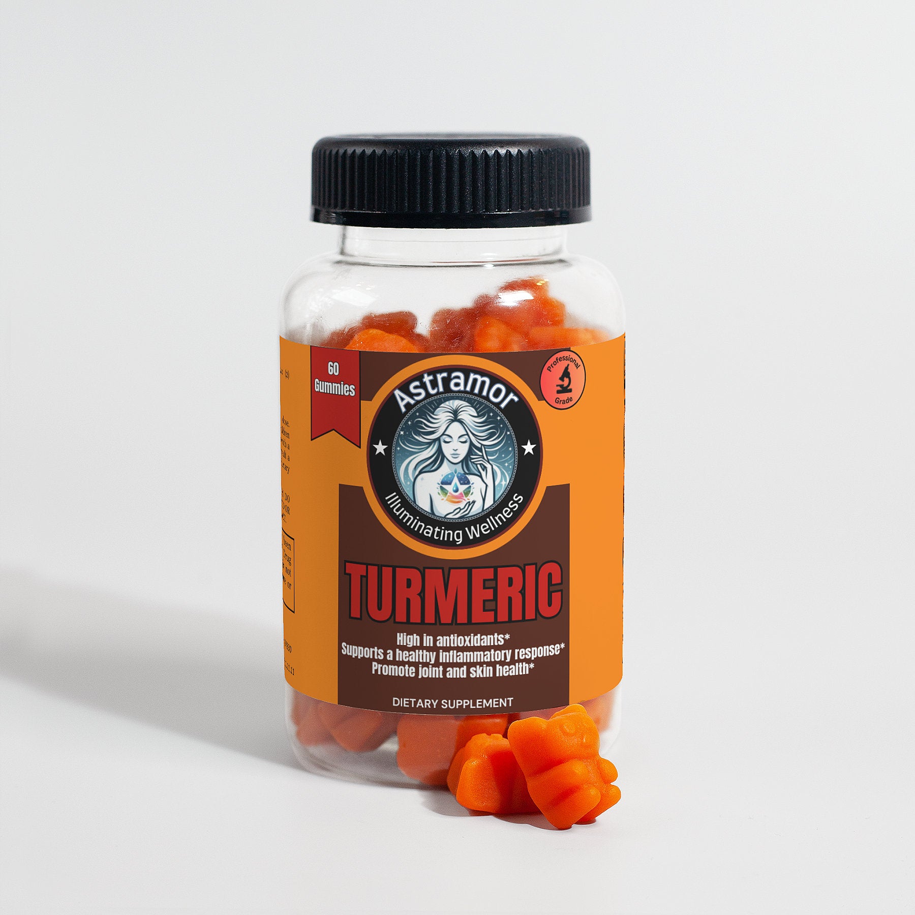 Astramor Turmeric Gummies with Black Pepper