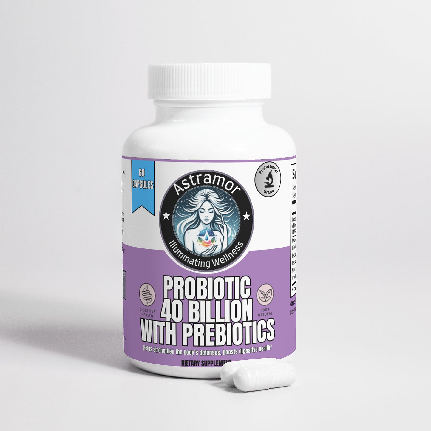 Astramor Probiotic 40 Billion with Prebiotics