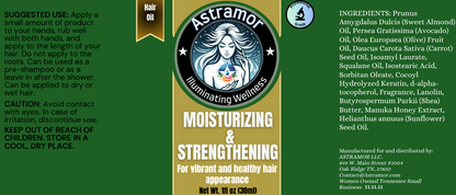 Astramor Moisturizing and Strengthening Hair Oil