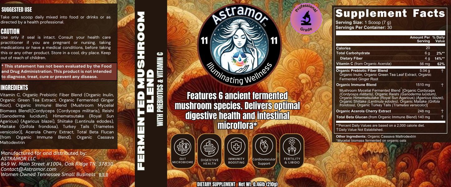 Astramor Fermented Mushroom Blend