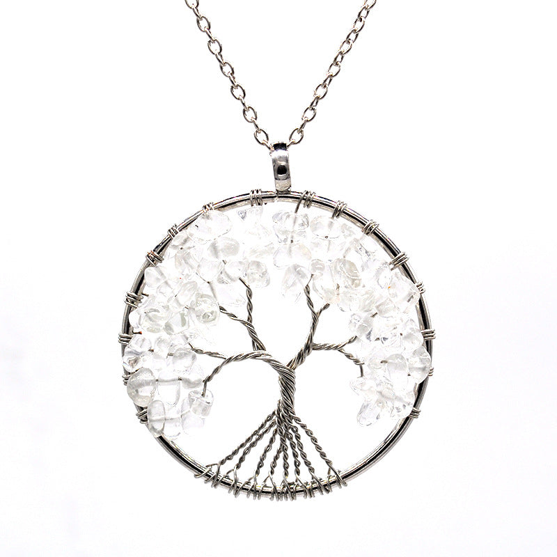 Kabala Life Tree necklace natural stone