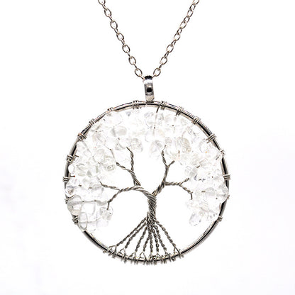 Kabala Life Tree necklace natural stone