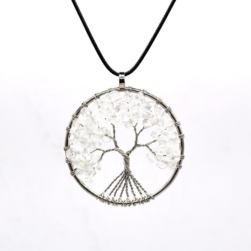 Kabala Life Tree necklace natural stone