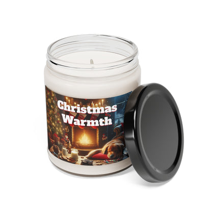 Astramor Christmas Warmth - Scented Soy Candle, 9oz