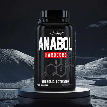 ANABOLIC Men's Health Support Supplements - Enhance Energy & Endurance | 120 Capsules