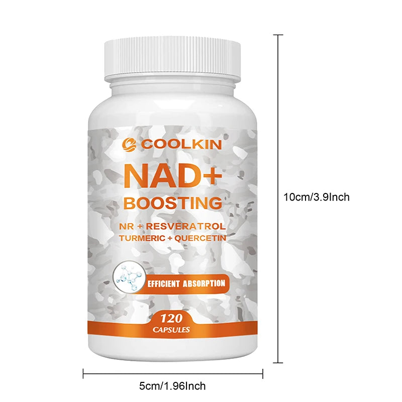 NAD + Boosting - Enhance Cell Vitality and Help Cell Repair, Anti-aging - 120 Capsules