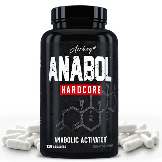 ANABOLIC Men's Health Support Supplements - Enhance Energy & Endurance | 120 Capsules