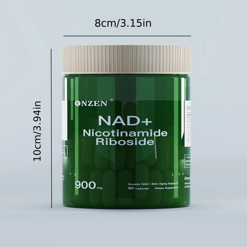 High Purity NAD Boosting Supplement: Liposomal Nicotinamide Riboside with Resveratrol & Quercetin – Alternative to NAD Supplement