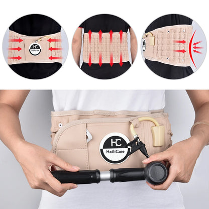 Inflatable Lumbar Support Belt for Back Pain Relief and Posture Correction