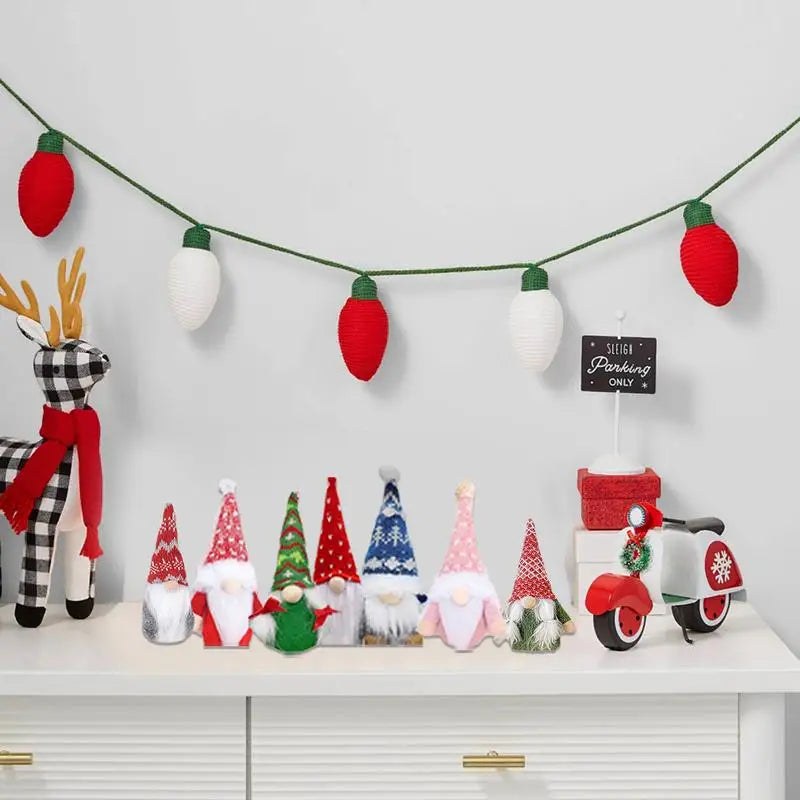 Christmas Gnome Advent Calendar - 24-Day Countdown with Plush Gnome Dolls