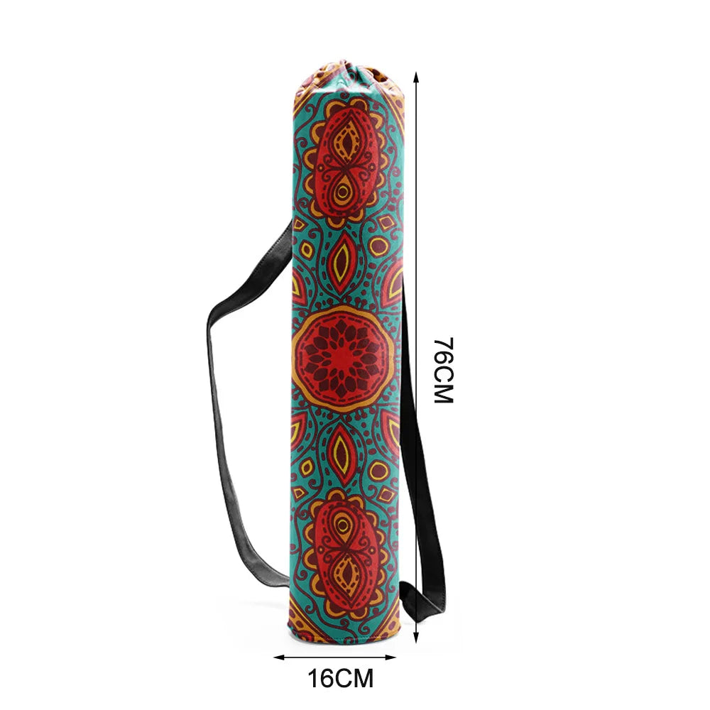 Fashion Yoga Mat Bag Canvas Yoga Bag Easy Carry