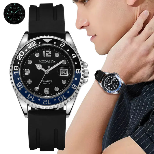 Männer 2023 Sport Uhren Mode Männer der Version Einfachheit Figuren Leuchtende Quarzuhr Casual Silikon Stra Geschenke Armbanduhren