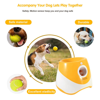Automatic Dog Ball Launcher Rechargeable