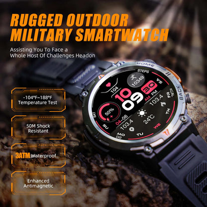 Smart Watch 3ATM Waterproof Original Design For Men Bluetooth Calling