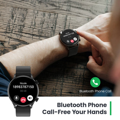 Solar Plus RT3 Smart Watch Bluetooth Phone Call 1.43"AMOLED Display