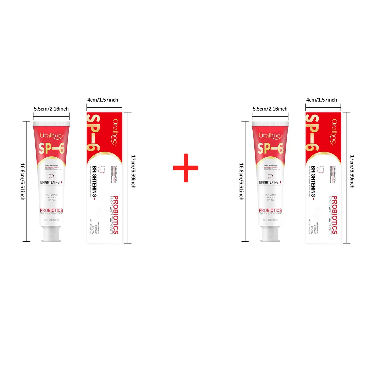 SP6 Probiotic Brightening Toothpaste