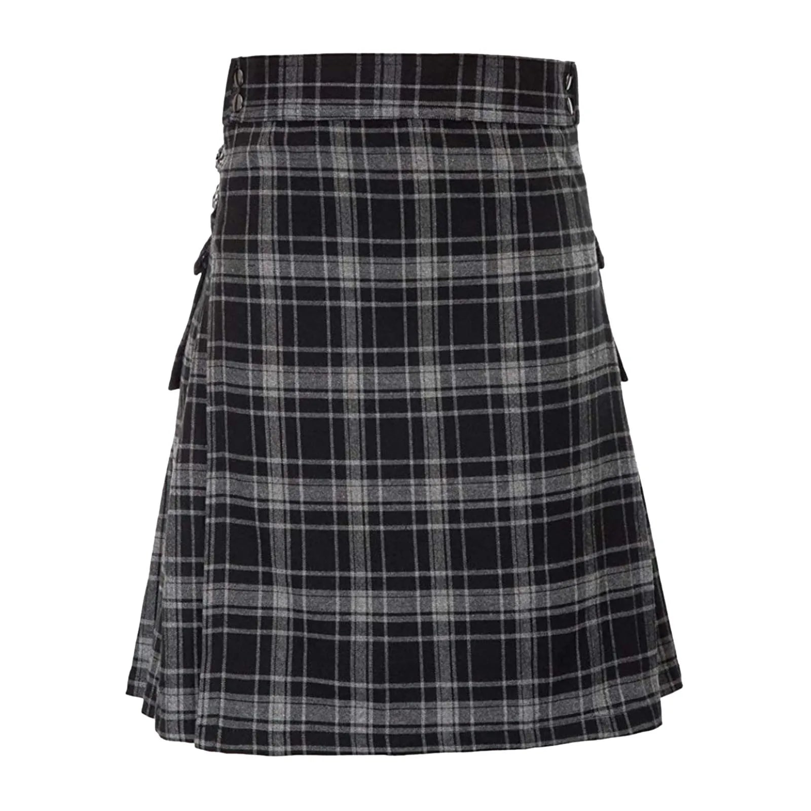 Mens Fashion Scottish Style Plaid Kilt - Casual Men's Wear