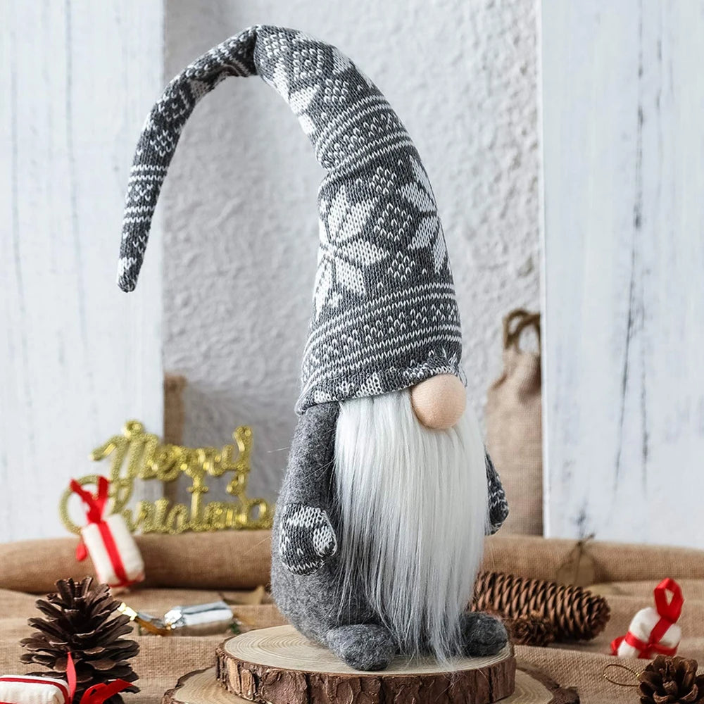 Handmade Nordic Winter Gnome - Christmas Plush Decorations