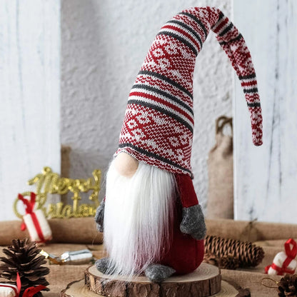 Handmade Nordic Winter Gnome - Christmas Plush Decorations