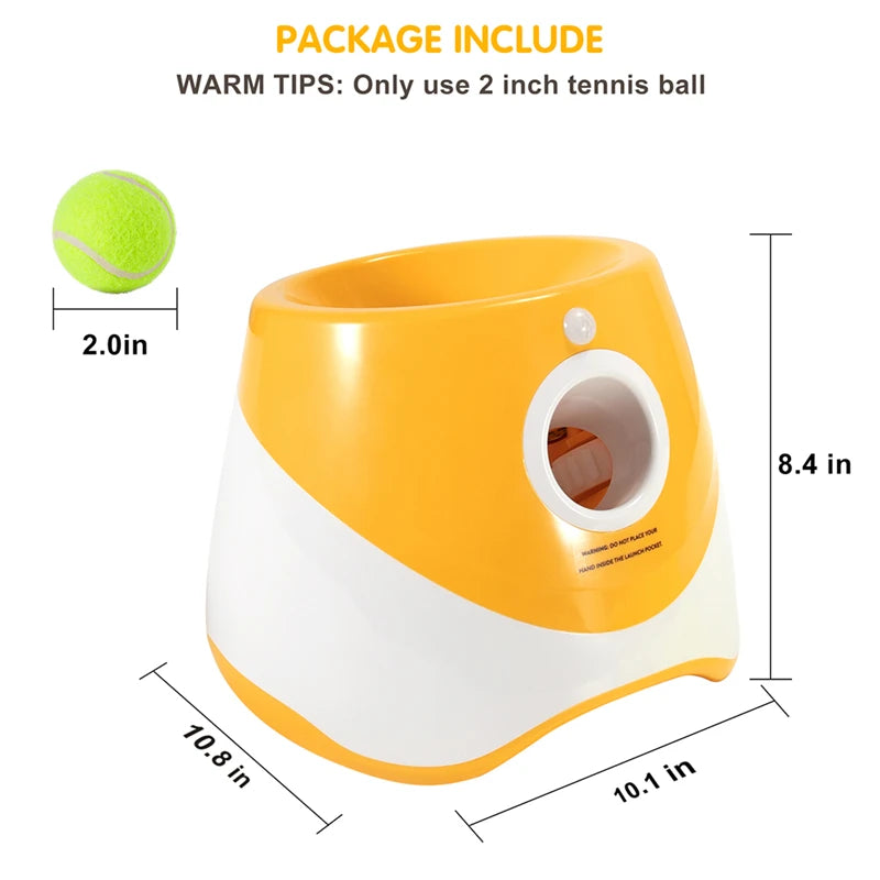 Automatic Dog Ball Launcher Rechargeable