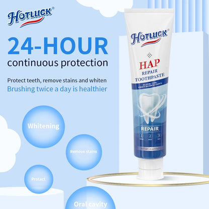 HAP Fluoride-Free Nano Hydroxyapatite Toothpaste for Sensitive Teeth