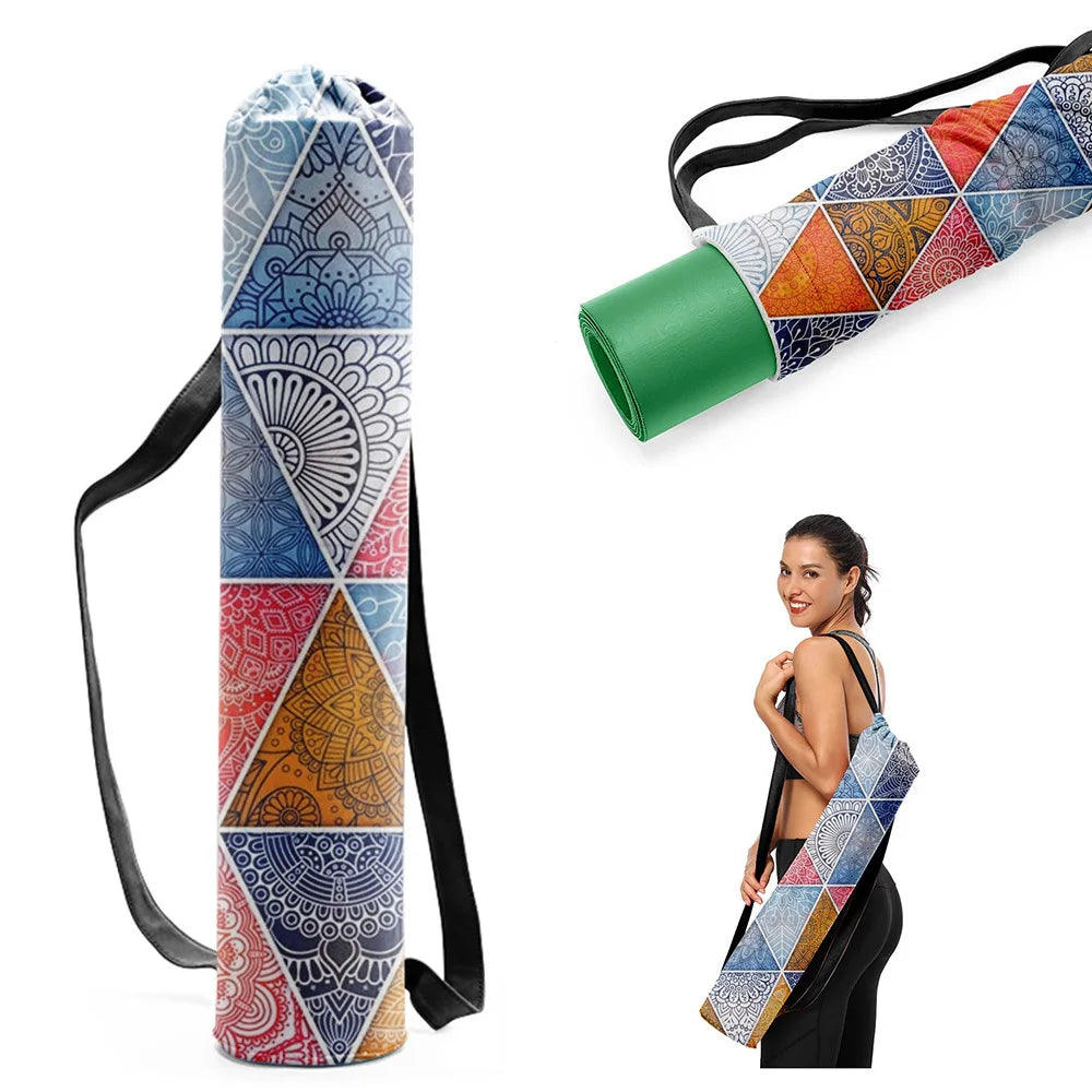 Fashion Yoga Mat Bag Canvas Yoga Bag Easy Carry