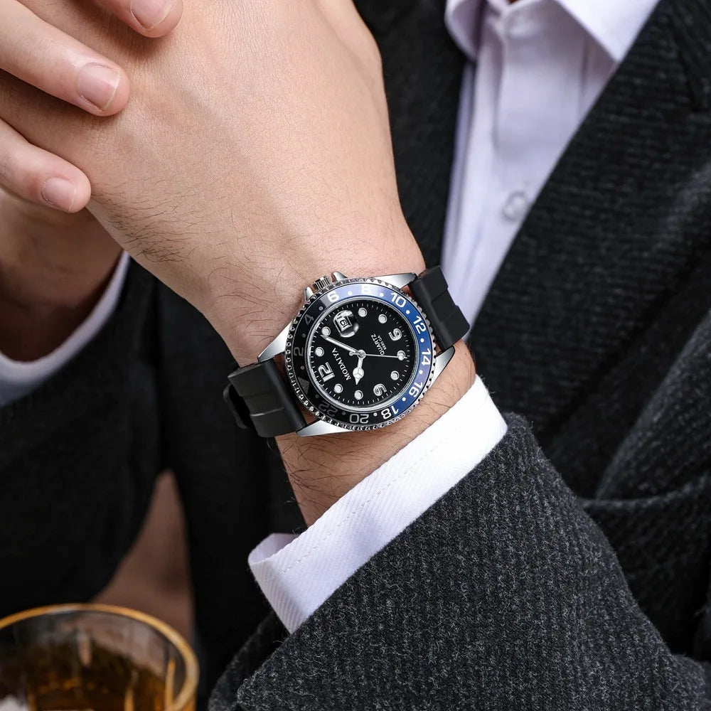 Men's Sports Watches Fashion Luminous Quartz Watch