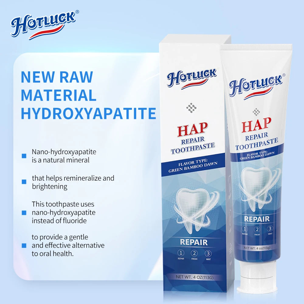 Hydroxyapatite nano toothpaste