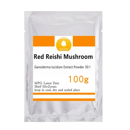 Douleqi High Quality 100% Organic Red Reishi Powder Factory Direct Shipping