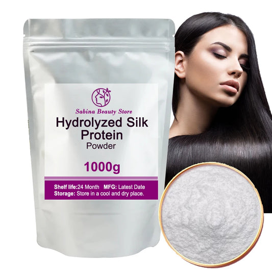 SBS  99% Hydrolyzed Silk Protein Powder, Silk Fibroin for Moisturizing