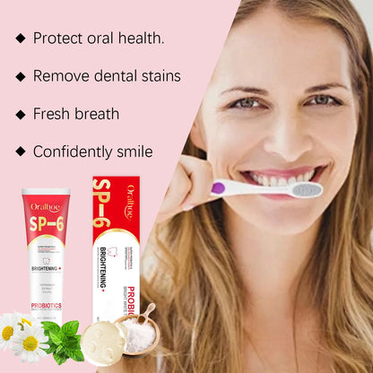 SP6 Probiotic Brightening Toothpaste