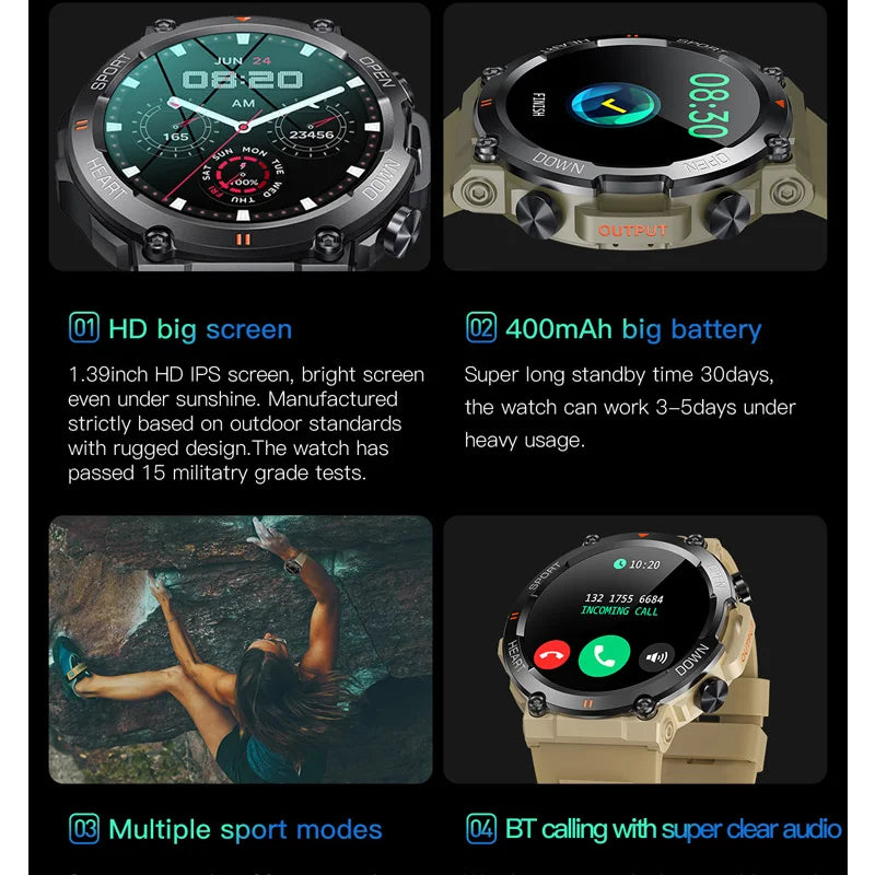Original K56 Pro Smart Watch Men Bluetooth Calling