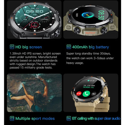 Original K56 Pro Smart Watch Men Bluetooth Calling