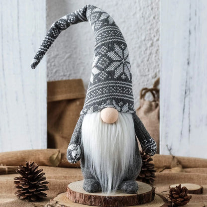 Handmade Nordic Winter Gnome - Christmas Plush Decorations