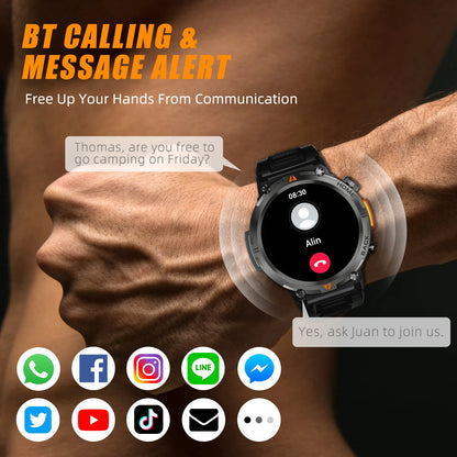 KE3 Smart Watch 3ATM Waterproof for Android and iOS