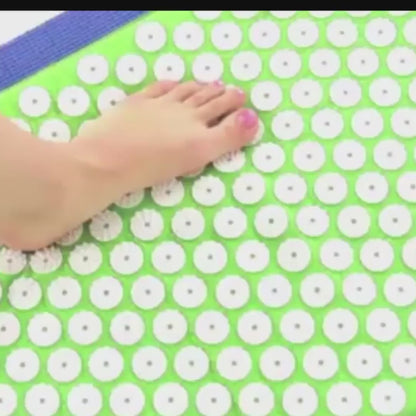 Video of Acupressure Mat and Pillow Set